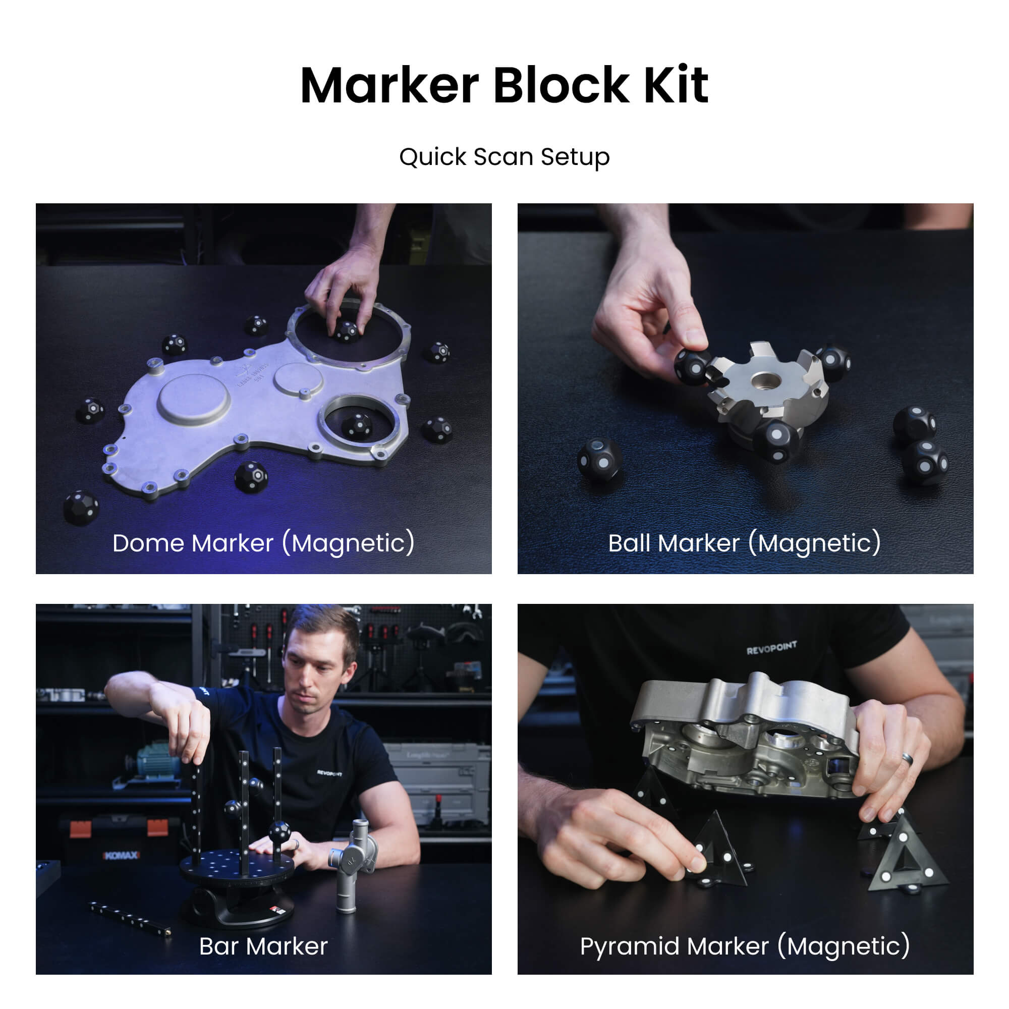 [Revopoint] MetroX: Blue Laser Line and Full-Field Structured Light 3D Scanner