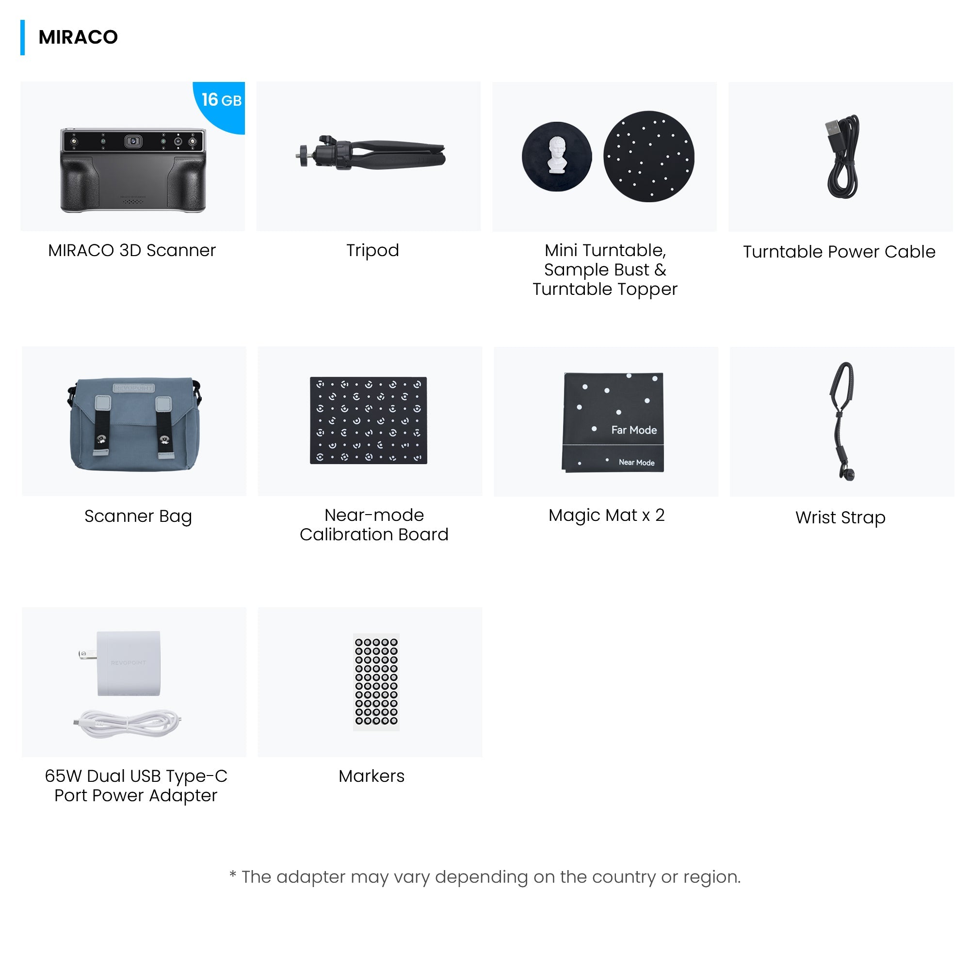 [Revopoint] MIRACO: Standalone 3D Scanner for Objects of All Sizes