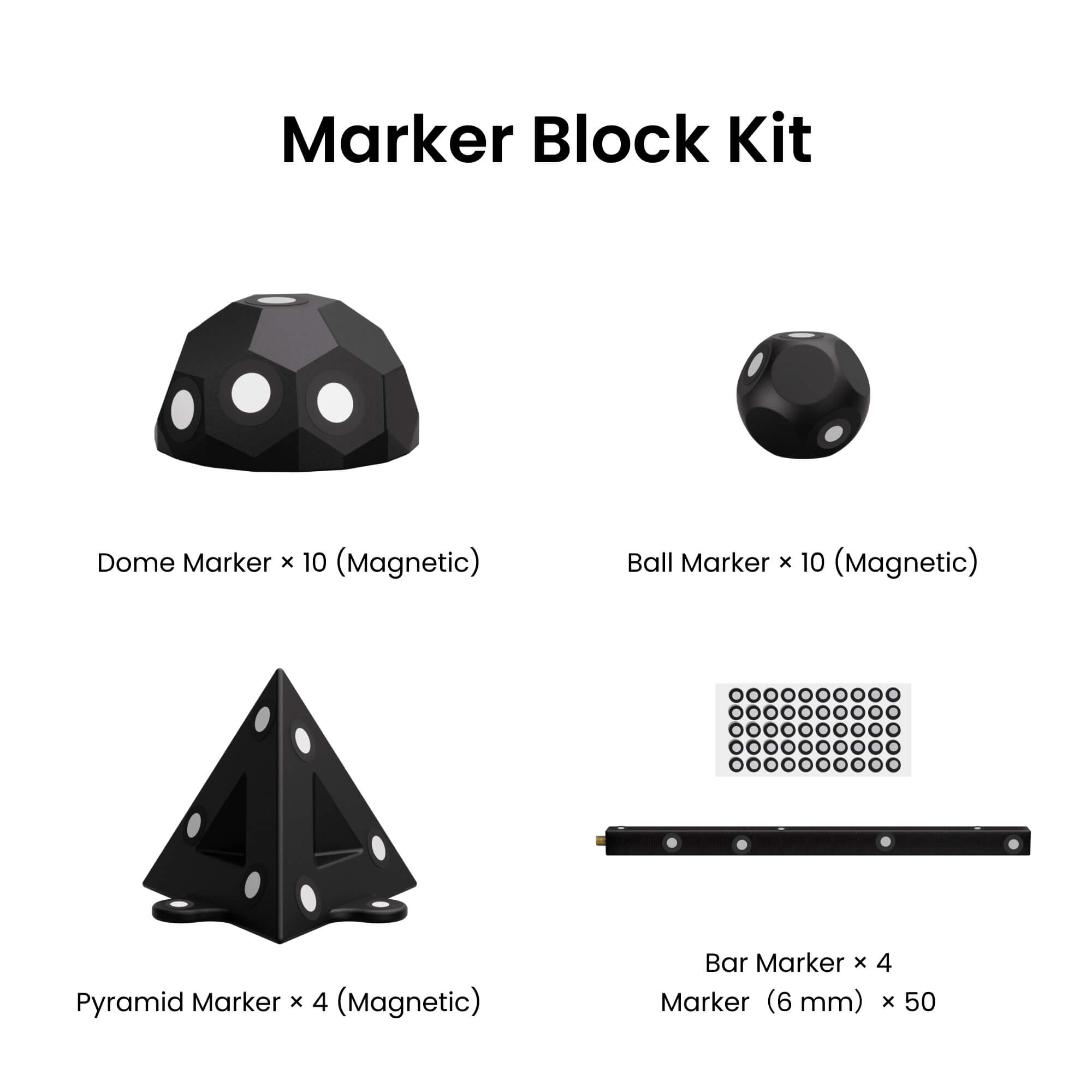 [Revopoint] Magnetic Marker Block Kit